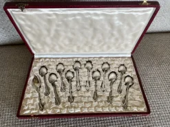 Discount Pamono Vintage Silver Tea Spoons, 1950s, Set of 12