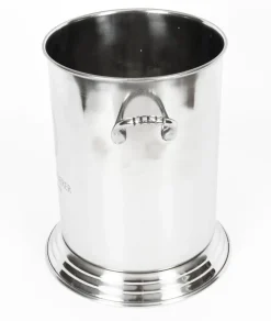 Pamono Vintage Silver-Plated Champagne Coolers by Louis Roederer, 1980s, Set of 2><noscript><img width=