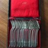 Online Pamono Vintage Silver-Plated Cutlery Set from Christofle, 1980s