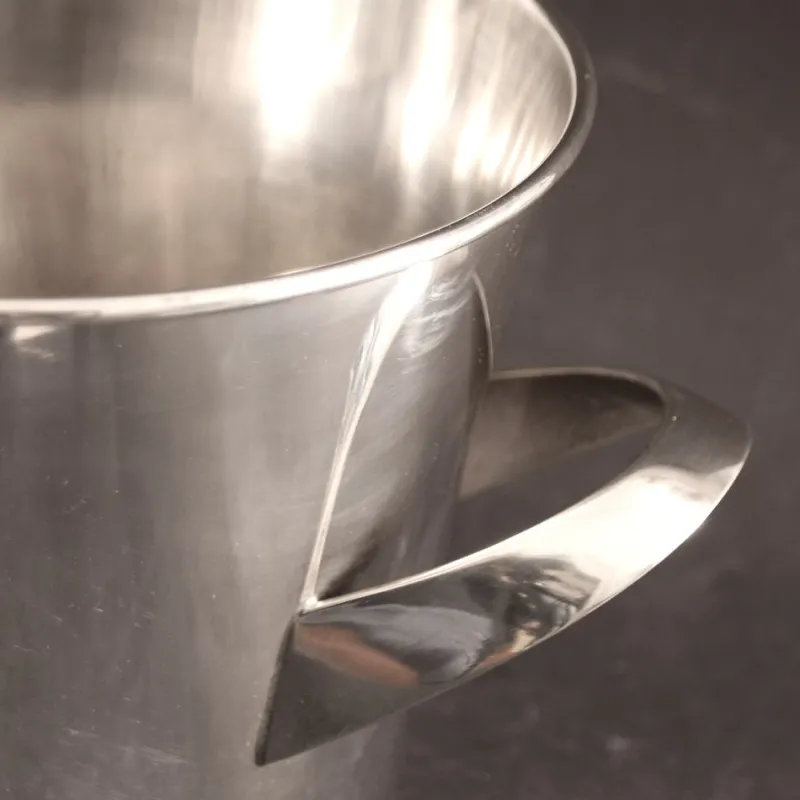 Sale Pamono Vintage Silver-Plated Metal Wine Cooler by Wilhelm Wagenfeld for Wmf, 1950s