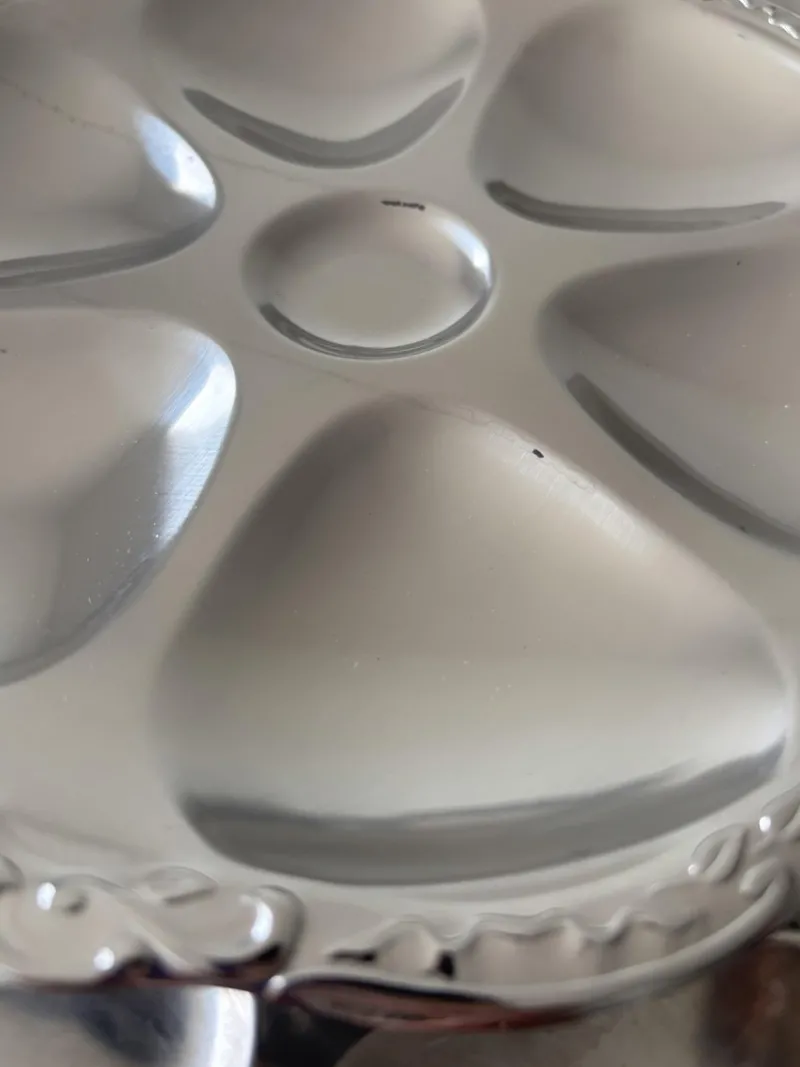 Pamono Vintage Silver-Plated Oyster Plates, Set of 6> Dinner Plates & Bowls