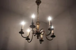 Pamono Vintage Six-Arm Chandelier, 1970s><noscript><img width=