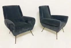 Hot Pamono Vintage Sofa & Armchairs attributed to Gigi Radice, Set of 3