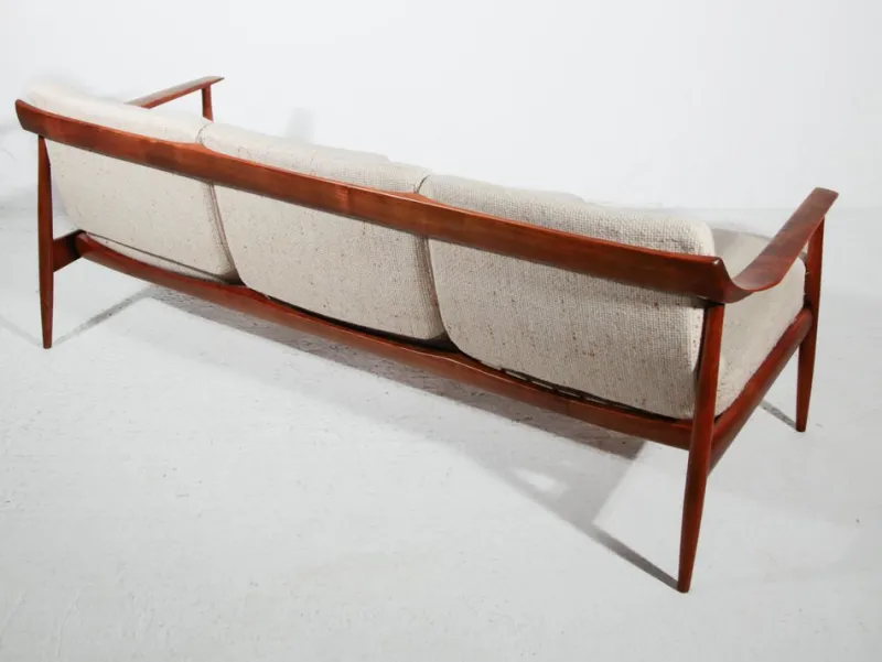 Pamono Vintage Sofa in Walnut from Walter Knoll, 1960> Couches & Sofas