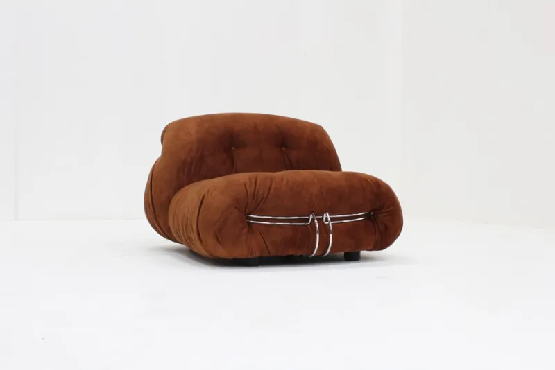 Pamono Vintage Soriana Chair by Afra & Tobia Scarpa for Cassina, 1970s> Lounge Chairs & Armchairs