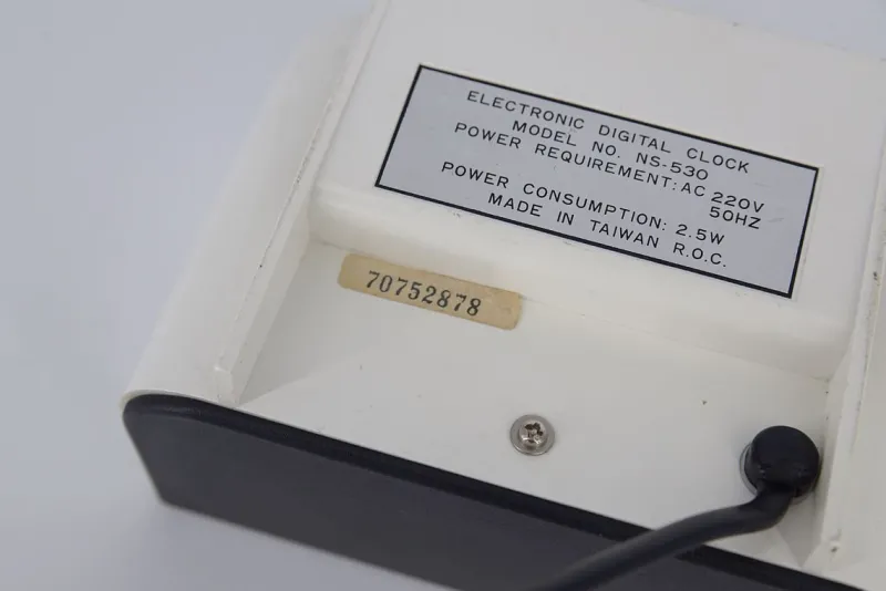 Sale Pamono Vintage Space Age Digital Alarm Clock, 1970s