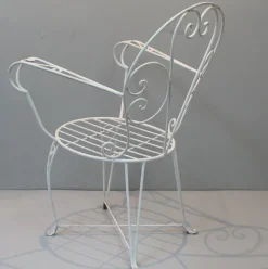Pamono Vintage Spanish Garden Chairs, Set of 3><noscript><img width=