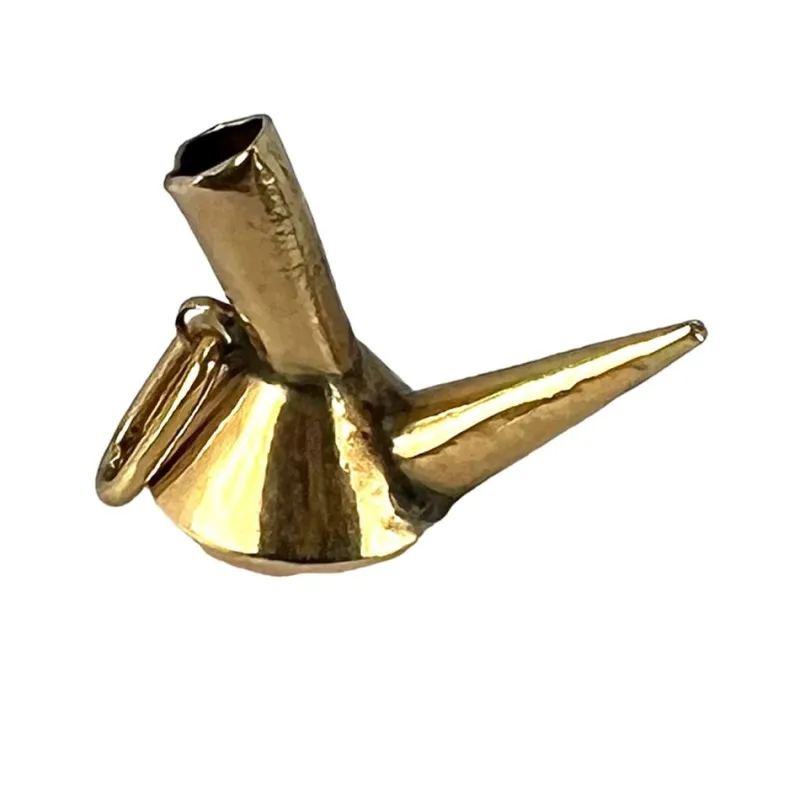 Online Pamono Vintage Spanish Porron 18 Karat Yellow Gold Charm Pendant, 1960s