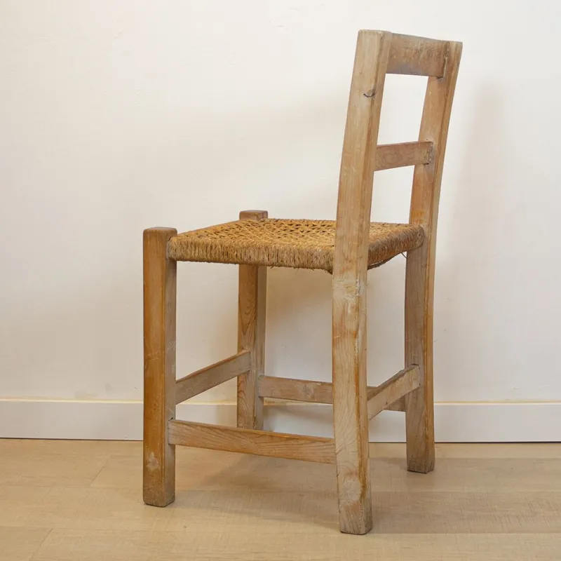 Outlet Pamono Vintage Spanish Woven Chair, 1970s