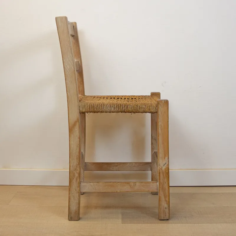 Outlet Pamono Vintage Spanish Woven Chair, 1970s