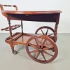 Hot Pamono Vintage Spindle Bar Cart in Wood, France, 1970s