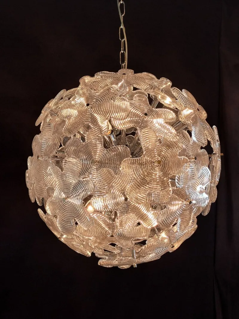 Sale Pamono Vintage Sputnik Pendant with Murano Glass, 1950s
