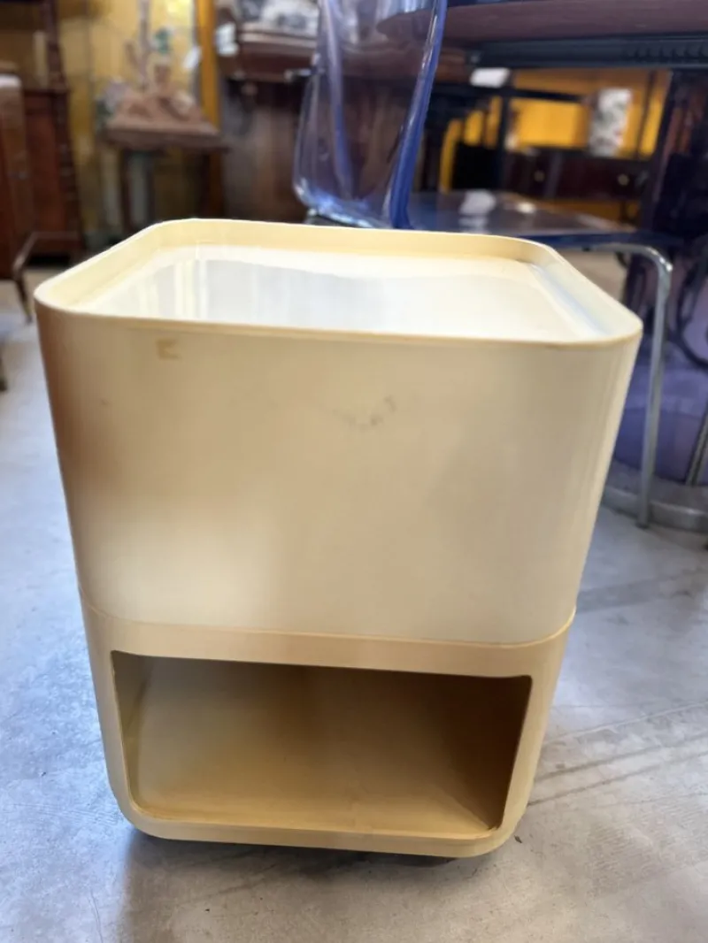 Outlet Pamono Vintage Square Bedside Table by Anna Castelli for Kartell, 1960s