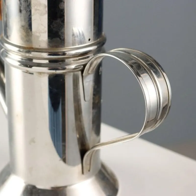 Pamono Vintage Stainless Steel Coffee Maker by Riccardo Dalisi for Alessi> Coffee & Tea Service
