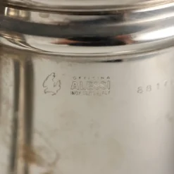 Pamono Vintage Stainless Steel Coffee Maker by Riccardo Dalisi for Alessi><noscript><img width=