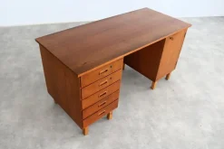 Pamono Vintage Swedish Desk in Teak, 1960s