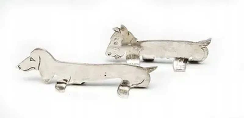 Outlet Pamono Vintage Swedish Figurative Cutlery Rests, 1950s, Set of 2