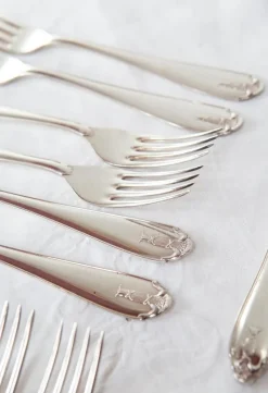 Best Pamono Vintage Swedish Gab Cutlery, 1930s, Set of 28