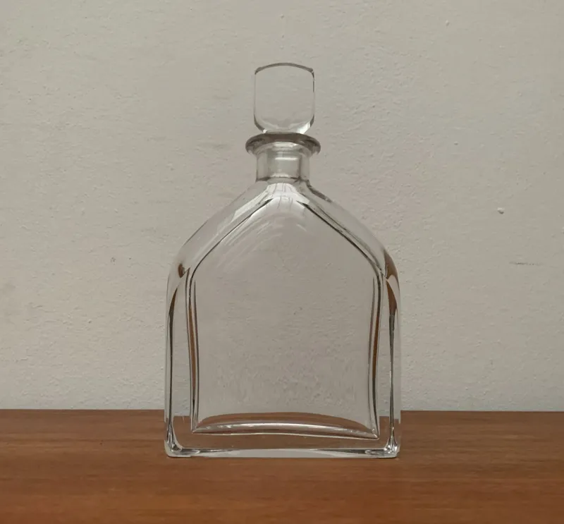 Best Pamono Vintage Swedish Glass Bottle from Orrefors