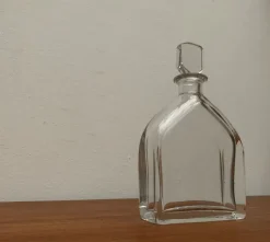 Best Pamono Vintage Swedish Glass Bottle from Orrefors