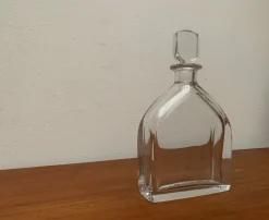 Best Pamono Vintage Swedish Glass Bottle from Orrefors