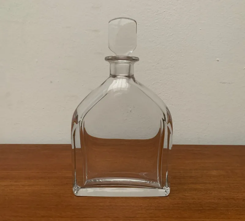 Best Pamono Vintage Swedish Glass Bottle from Orrefors