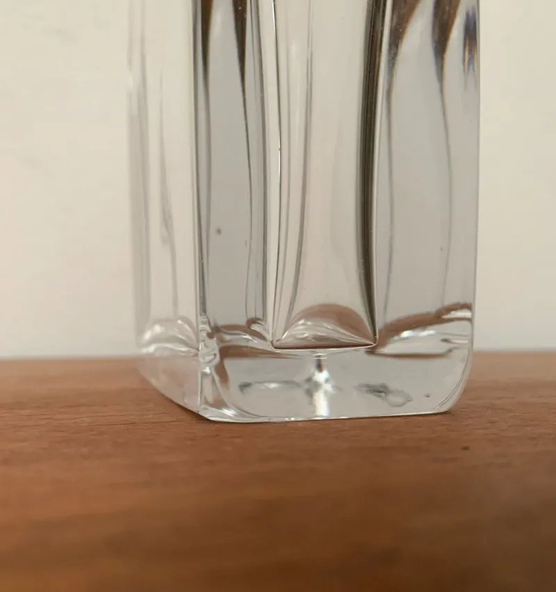 Best Pamono Vintage Swedish Glass Bottle from Orrefors