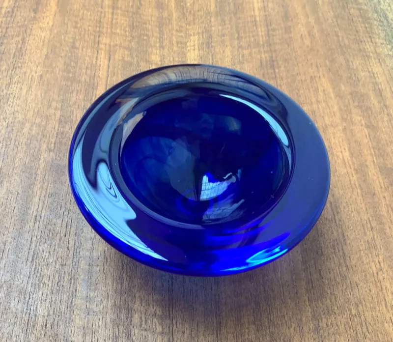 Pamono Vintage Swedish Glass Bowl from Kosta Boda> Bowls