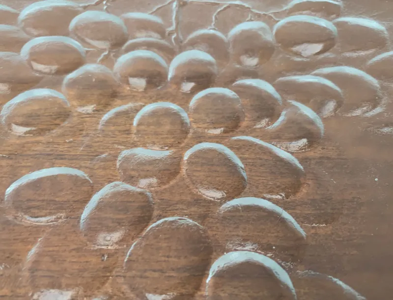 Clearance Pamono Vintage Swedish Glass Plate with Grape Decoration by Ann Wärff for Kosta Boda