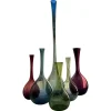 Clearance Pamono Vintage Swedish Handblown Glass Vases by Arthur Percy for Gullaskruf, 1950s, Set of 6