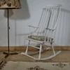 Discount Pamono Vintage Swedish Rocking Chair by Lena Larsson for Nesto, 1960s