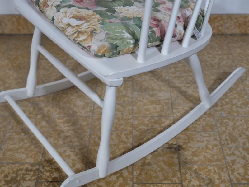 Discount Pamono Vintage Swedish Rocking Chair by Lena Larsson for Nesto, 1960s
