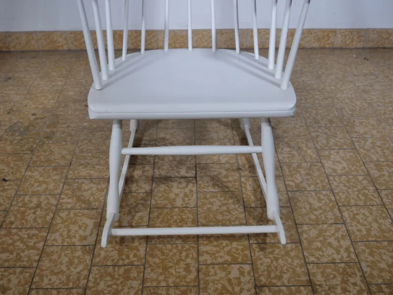 Discount Pamono Vintage Swedish Rocking Chair by Lena Larsson for Nesto, 1960s