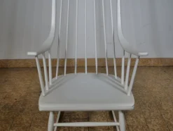 Discount Pamono Vintage Swedish Rocking Chair by Lena Larsson for Nesto, 1960s