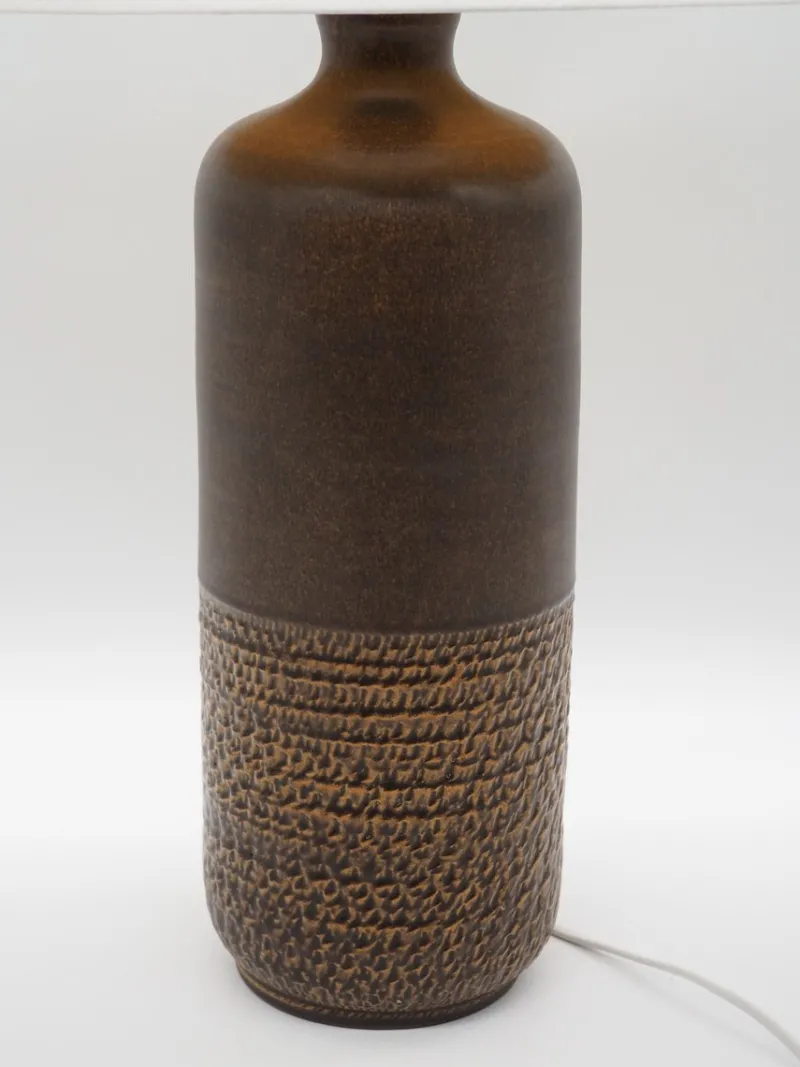 Outlet Pamono Vintage Swedish Rustic Ceramic Table Lamp from Ikea, 1960s