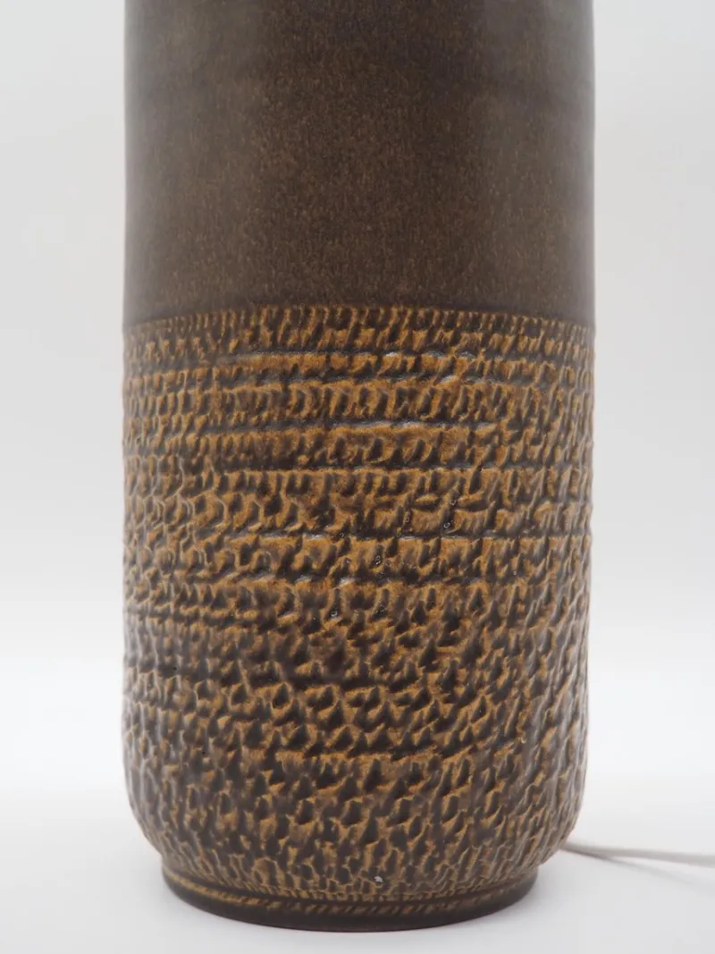 Outlet Pamono Vintage Swedish Rustic Ceramic Table Lamp from Ikea, 1960s