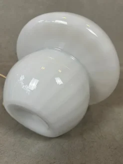 Online Pamono Vintage Swirl Glass Mushroom Lamp, 1980s
