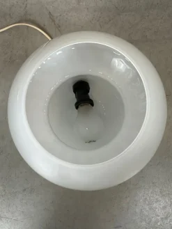 Online Pamono Vintage Swirl Glass Mushroom Lamp, 1980s