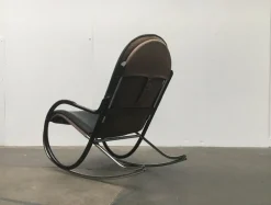 Pamono Vintage Swiss Nonna Rocking Chair by Paul Tuttle for Strässle><noscript><img width=
