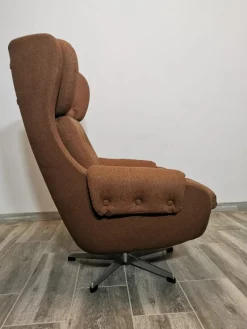 Pamono Vintage Swivel Chair from Up Zavody Rousinov, 1970s><noscript><img width=