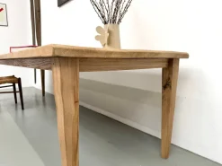 Pamono Vintage Table in Oak and Chestnut, 1950s><noscript><img width=