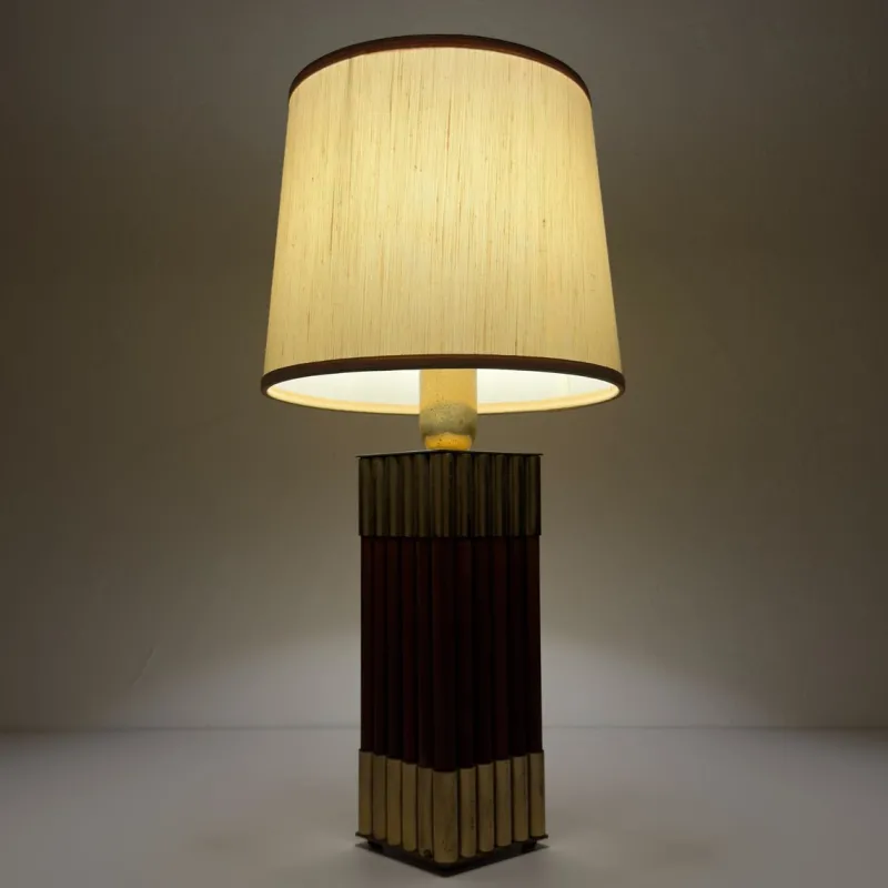 Clearance Pamono Vintage Table Lamp from AV Vikić, Yugoslavia, 1980s