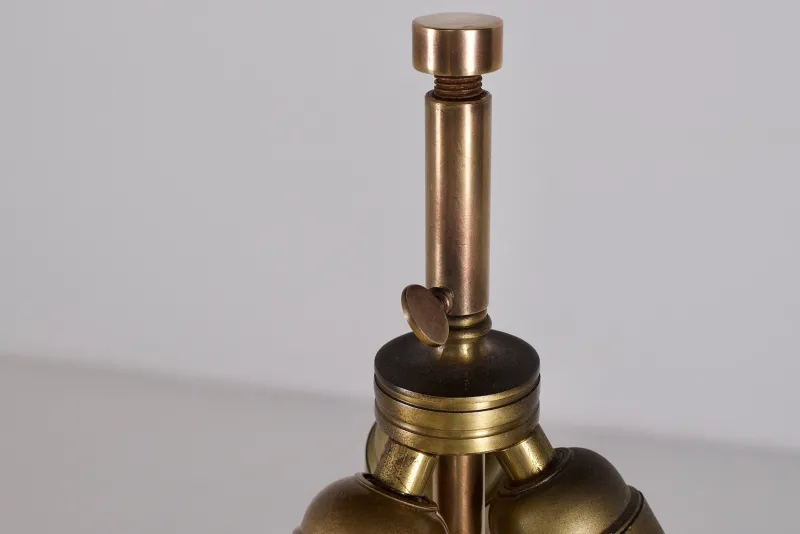 Pamono Vintage Table Lamp in Onyx from Maison Charles Paris, 1970s> Table Lamps