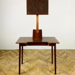 Clearance Pamono Vintage Table with Height Adjustable Lectern Stand