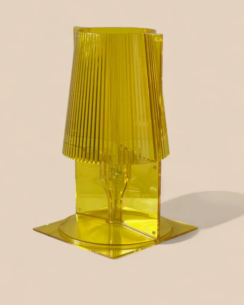 Sale Pamono Vintage Take Yellow Table Lamp from Kartell, 2000s