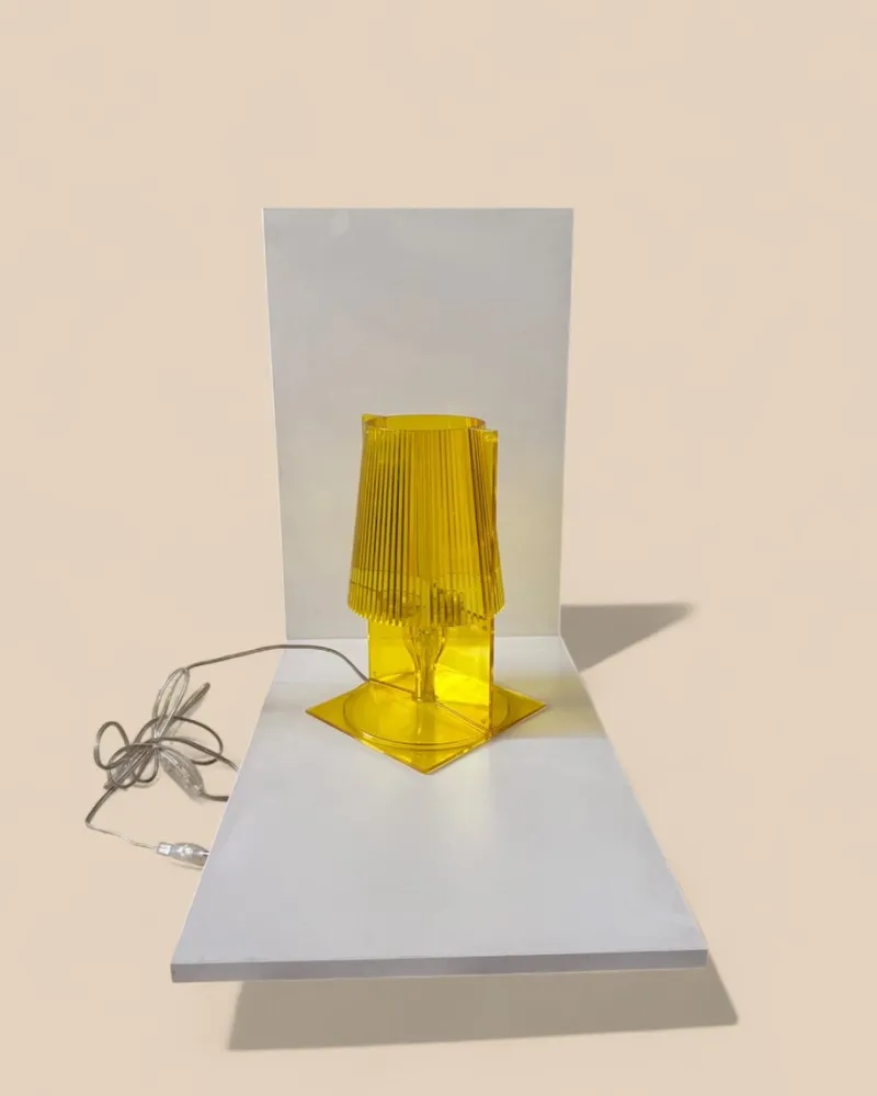 Sale Pamono Vintage Take Yellow Table Lamp from Kartell, 2000s