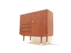 Pamono Vintage Teak Bar Cabinet, 1960s> Cabinets & Wardrobes