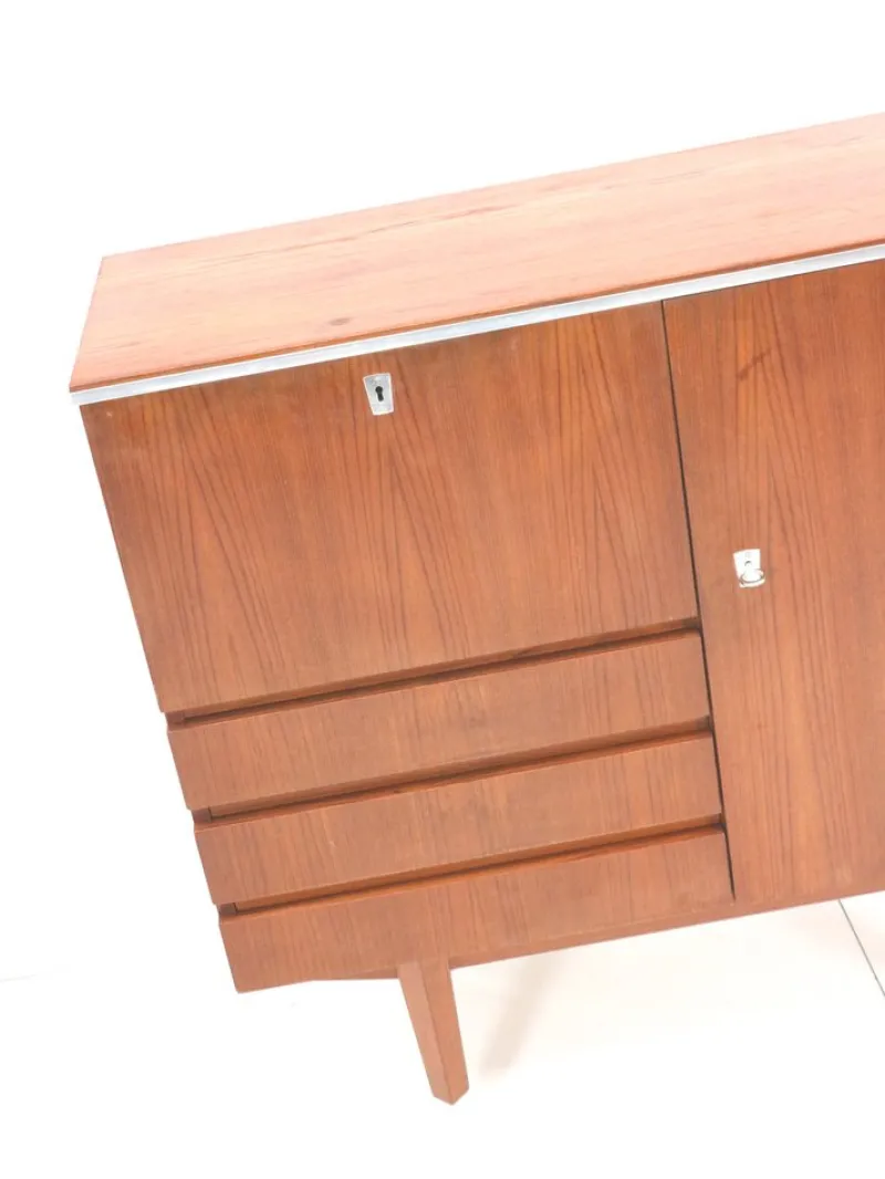 Pamono Vintage Teak Bar Cabinet, 1960s> Cabinets & Wardrobes