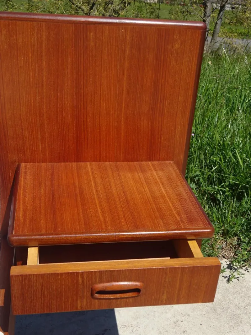 Pamono Vintage Teak Bed, 1960s> Beds & Bedroom Sets