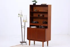 Pamono Vintage Teak Bookcase, 1960s><noscript><img width=